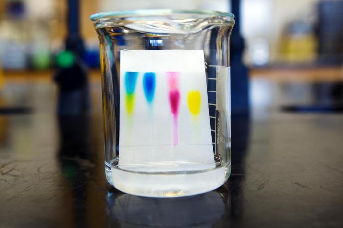 Chromatography layer thin tlc questions prelab solved