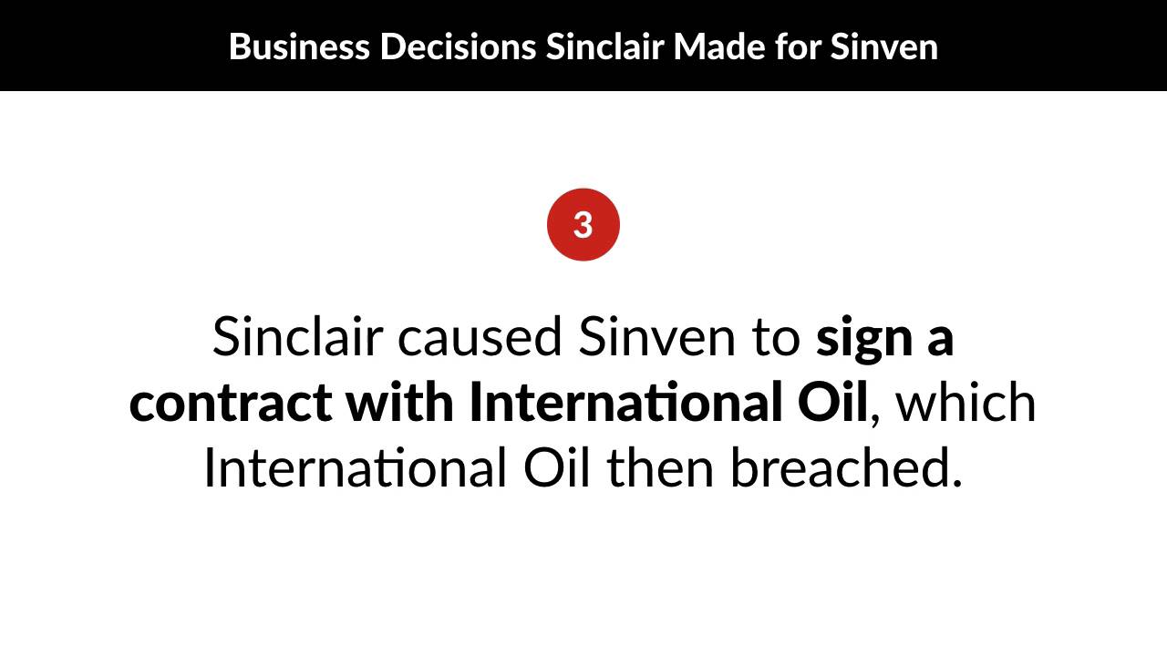 Sinclair oil corp. v. levien