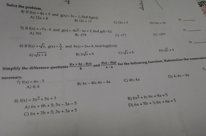 What is the factored form of 4x2 23x 72