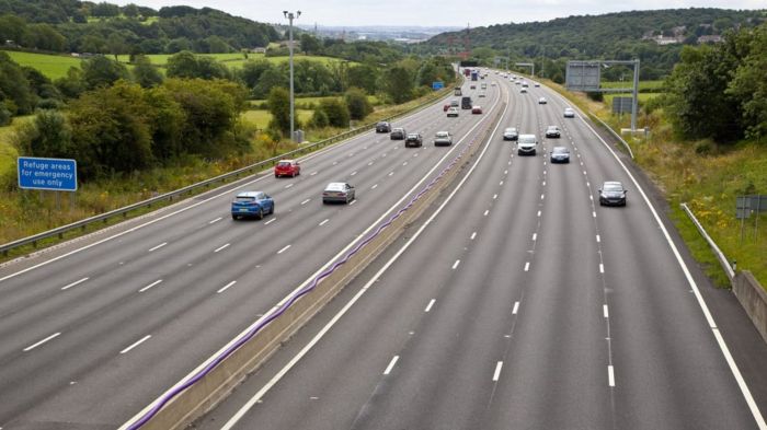 Expressways have expressway entrance lanes