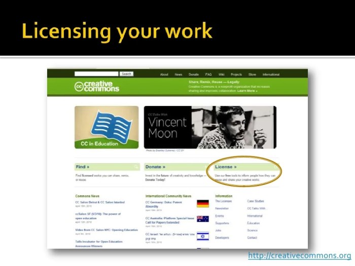 Activity guide - licensing your work