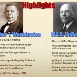 Booker t washington v web dubois venn diagram